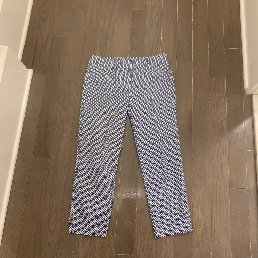 Ann Taylor size 4 printed work pants